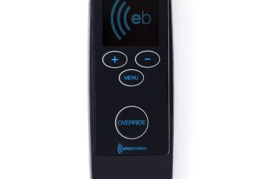 Elecbrakes Remote Control, USB Cable and 12-24v plug