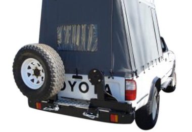 Outback Accessories TWIN Rear Wheel Carrier to suit Toyota Hilux 1997 - 2004