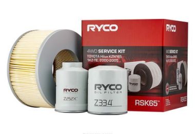RYCO 4WD Filter Service Kit to suit Toyota Hilux KZN165 2000 - 2005 3.0L TD 1KZ-TE