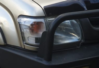 Headlight Protectors to suit Toyota Hilux 2002 - 2005 Face Lift without Vent Windows
