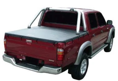 Toyota Hilux SR5 (A Deck) Dual Cab 2003 to March 2005 with Sports Bars Bunji Ute Tonneau Cover