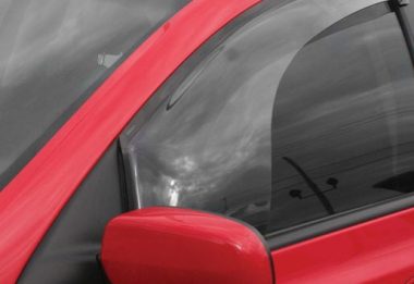 Slimline Smoke Tint Weather Shield to suit Toyota Hilux 1997 - 2005 Dual Cab with vent window DRIVER SIDE FRONT