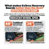 EXITRAX® RECOVERY BOARD ULTIMATE 1150 - BLOOD ORANGE, PAIR