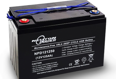 Neutron Power Deep Cycle 12volt 125amp hour AGM Battery