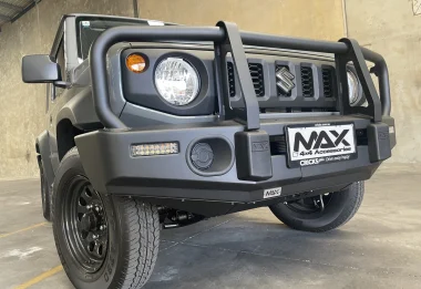 MAX 4x4 Alloy BULL BAR to suit Suzuki Jimny 2018 onwards