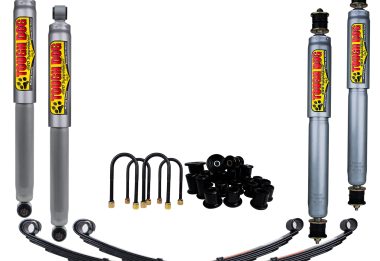 TOUGH DOG TOYOTA HILUX N60 (1997-2005) FULL SUSPENSION KIT  to suit NO BULLBAR / ALLOY BULLBAR