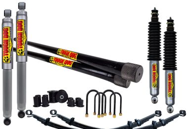 TOUGH DOG TOYOTA HILUX N60 (1997-2005) FULL SUSPENSION KIT  to suit BULLBAR + WINCH