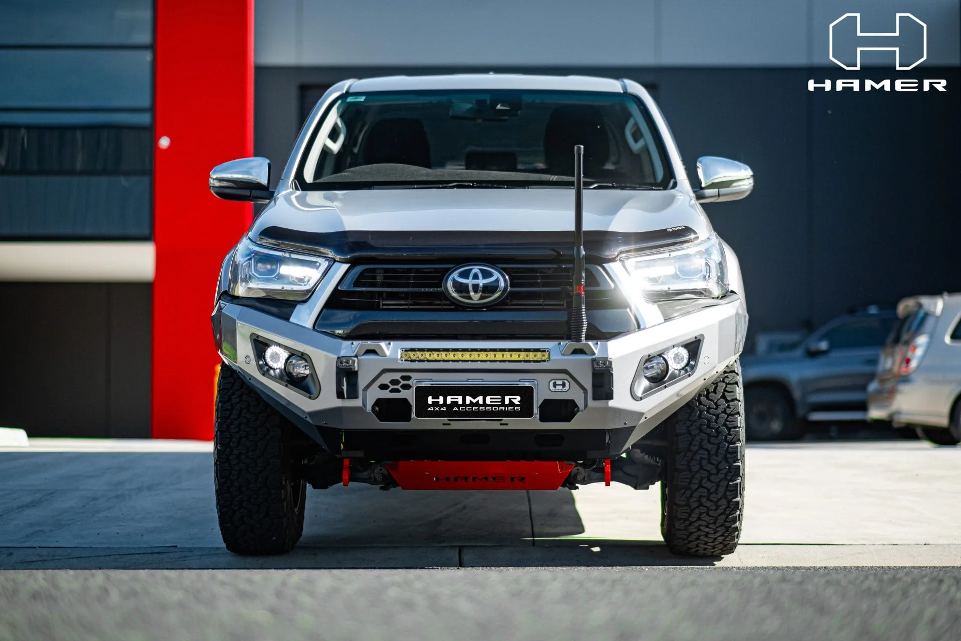 HAMER King Series bull bar for Toyota Hilux (2020 – 2023)
