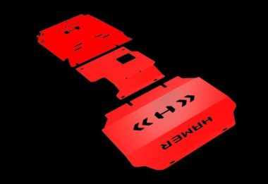 HAMER 3 Piece under protection plate for Toyota Hilux GR (2023 – Present)