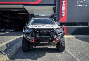 HAMER King Series Plus bull bar for Toyota Hilux GR (2023 – Present)