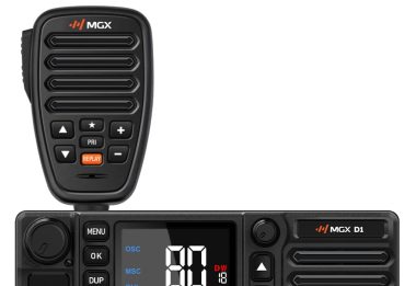 MGX D1 - MGX 1-DIN 12/24V UHF LMR/CB HYBRID RADIO