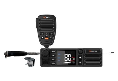 MGX D1 PRO - MGX 1-DIN PROMO PACK, 6dBI S/STEEL ANT + BKT
