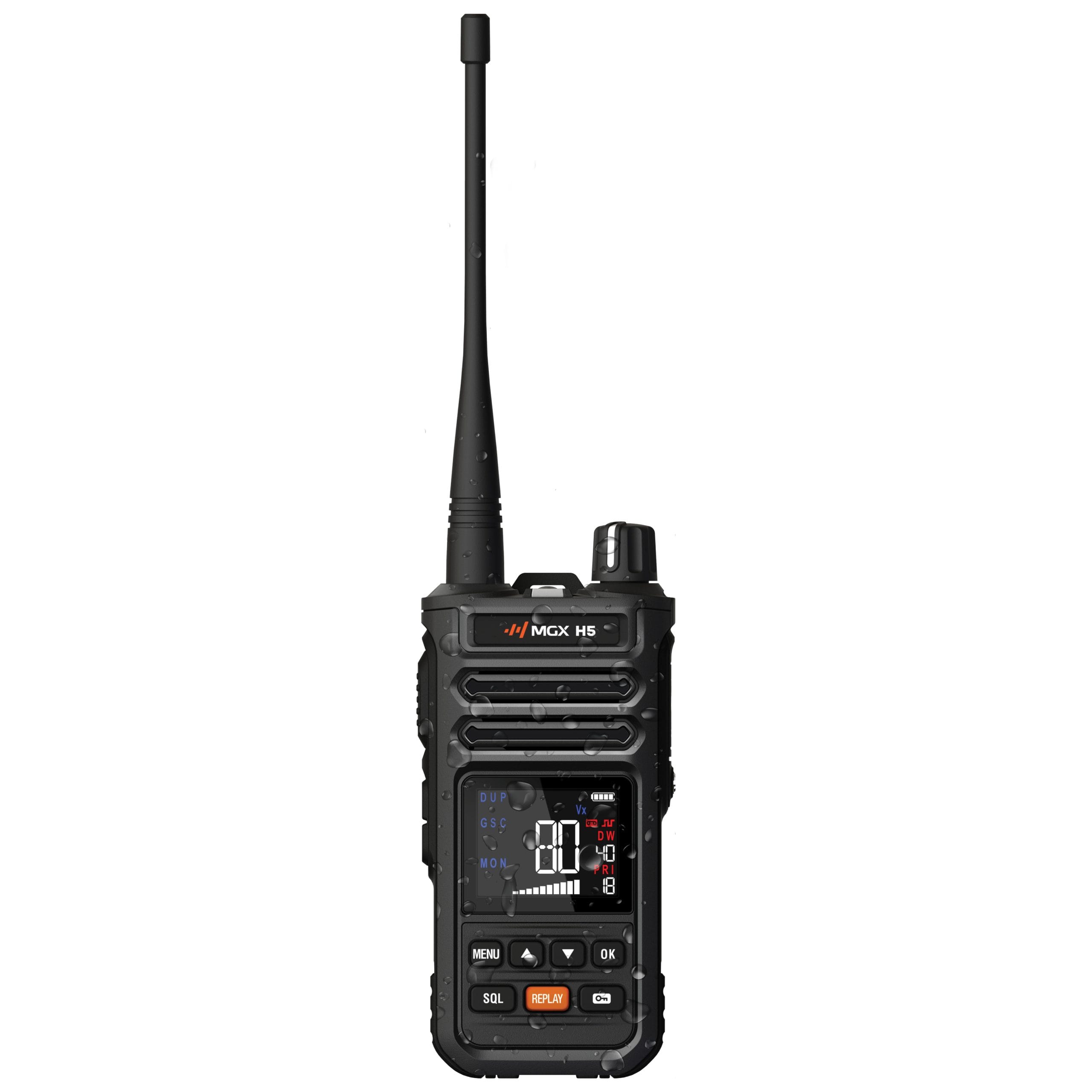 MGX H5 MGX 5W IP67 UHF/LMR HYBRID HANDHELD