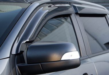 Slimline Weather Shield - Passenger Front - Smoke Tint to suit Ford Fiesta WS/WT/WZ 5 Door Hatchback 2009 - 2018