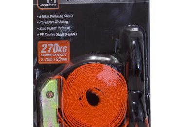 TIE DOWN CAM BUCKLE- 25MM X 2.75M