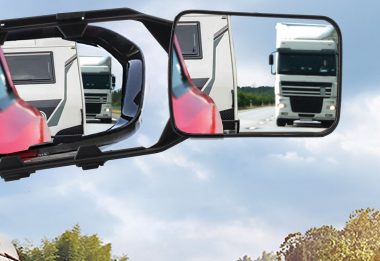 TOWING MIRROR MULTI-FIT STRAP-ON