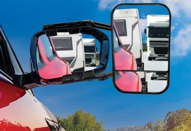 TOWING MIRROR MULTI-FIT STRAP-ON
