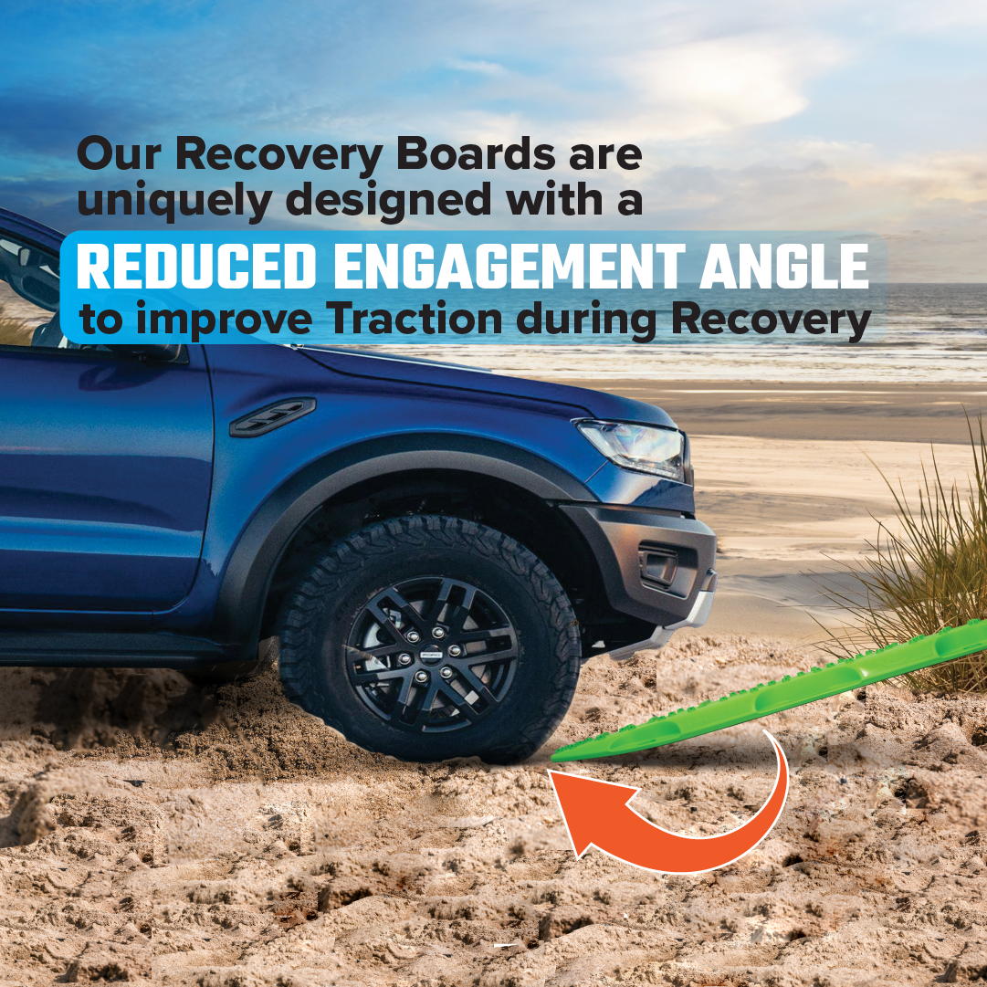 RECOVERY BOARDS 1110 SERIES - METALLIC LIME GREEN