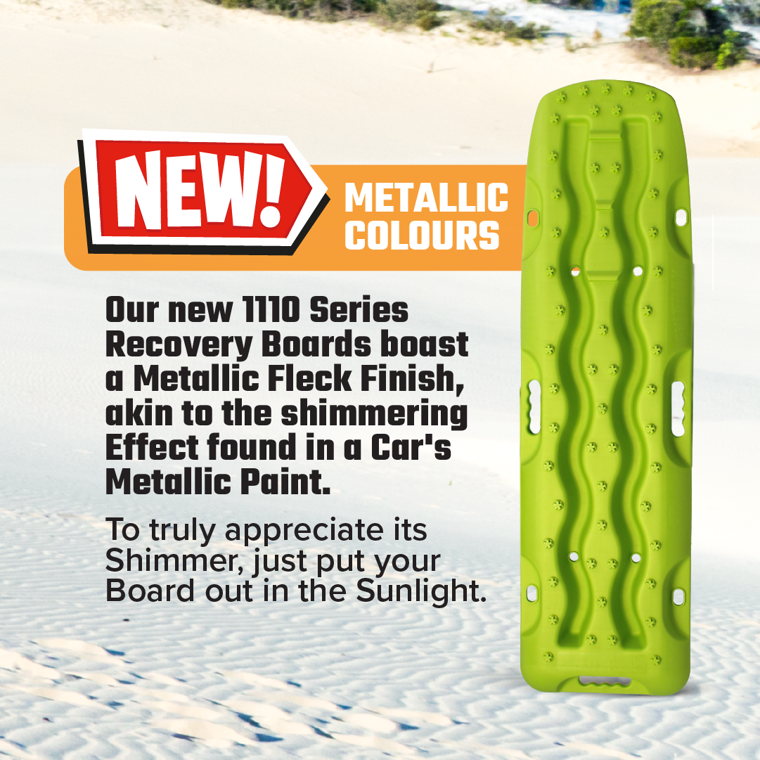 RECOVERY BOARDS 1110 SERIES - METALLIC SUNRISE RED