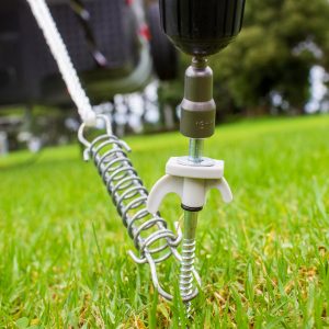 SCREW IN TENT PEGS 8 PCE
