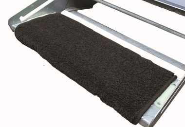 CARAVAN STEP MAT - BLACK