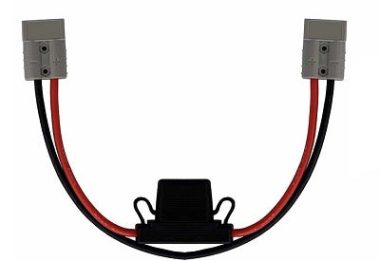 ANDERSON CONNECTOR CABLE WITH INLINE FUSE 50AMP