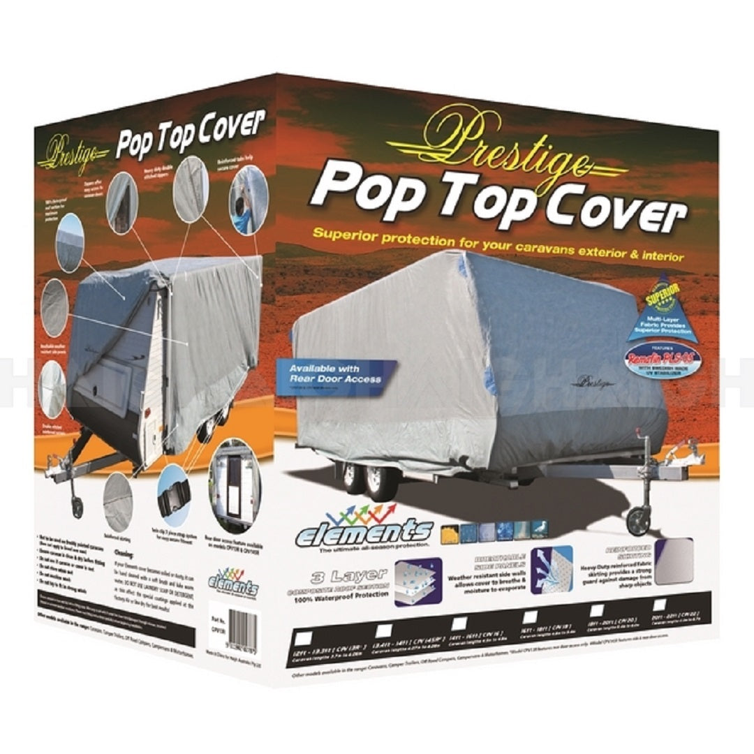 16FT POP TOP CARAVAN COVER PRESTIGE