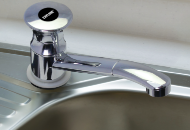 CARAVAN SINK PUMP - CHROME