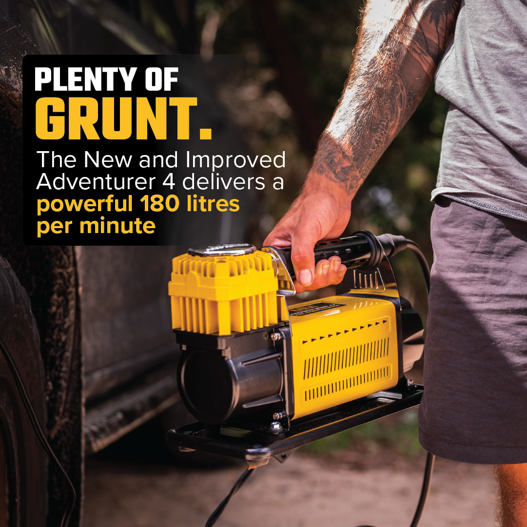 12V AIR COMPRESSOR 180LPM & BYPASS CONTROLLER