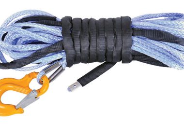 WINCH SYNTHETIC ROPE | DYNEEMA SYNTHETIC ROPE 10MM X 45M W/HOOK