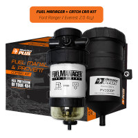 FUEL MANAGER PRE-FILTER + CATCH CAN KIT EVEREST, RANGER BI-TURBO (FMPV664DPK)
