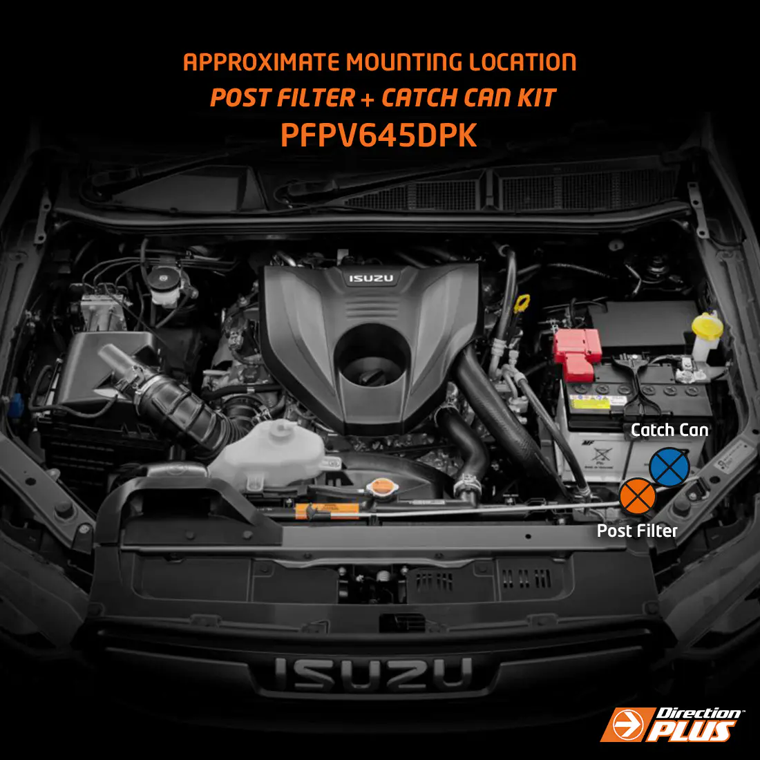 FUEL MANAGER POST-FILTER + CATCH CAN KIT D-MAX / MU-X / BT-50 2020 – ON (PFPV645DPK)