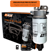 PRELINE-PLUS PRE-FILTER KIT LAND CRUISER 70 SERIES (PL640DPK)
