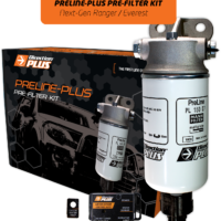 PRELINE-PLUS PRE-FILTER KIT NEXT-GEN RANGER / EVEREST & VW AMAROK 4CYL & 6CYL (PL671DPK)