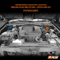 PRELINE-PLUS PRE-FILTER + PROVENT COMBO KIT PRADO 150 / 155 SERIES (PLPV631DPC)